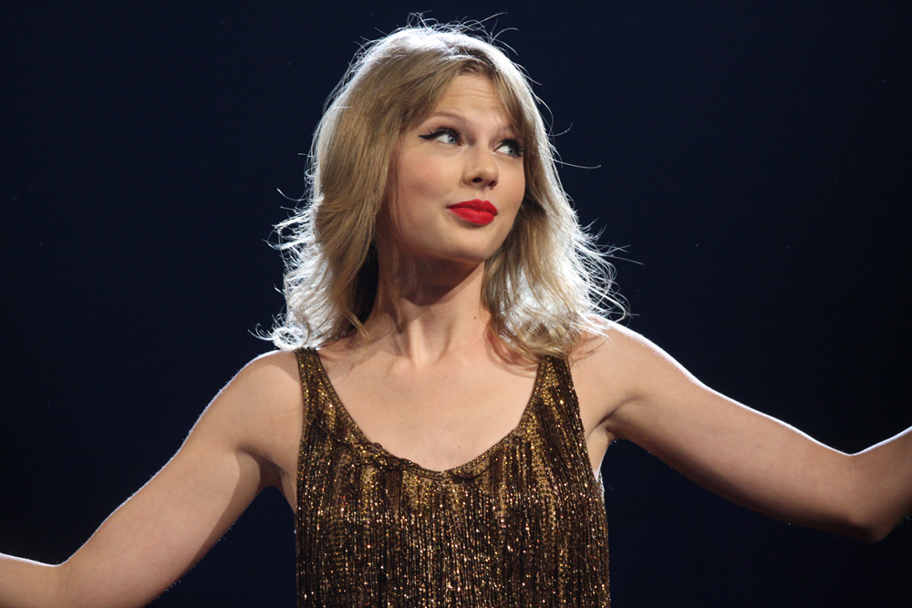 Taylor Swift performing in Sydney, Australia  